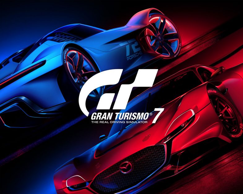 เกม Gran Turismo 7 แบบแผ่นบลูเรย์บนเครื่องเกมคอนโซล PlayStation 5 และ PlayStation 4