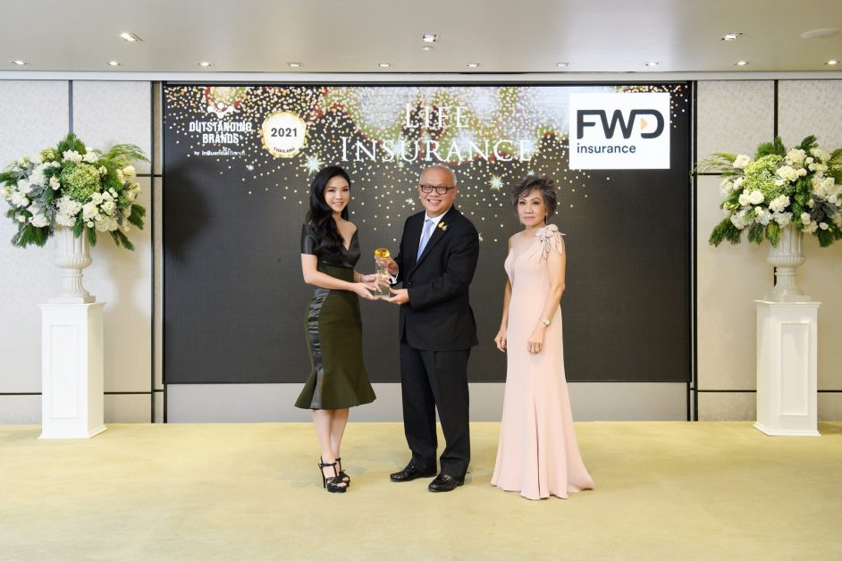 FWD Insurance wins 2021 Thailand's Outstanding Brands Award
