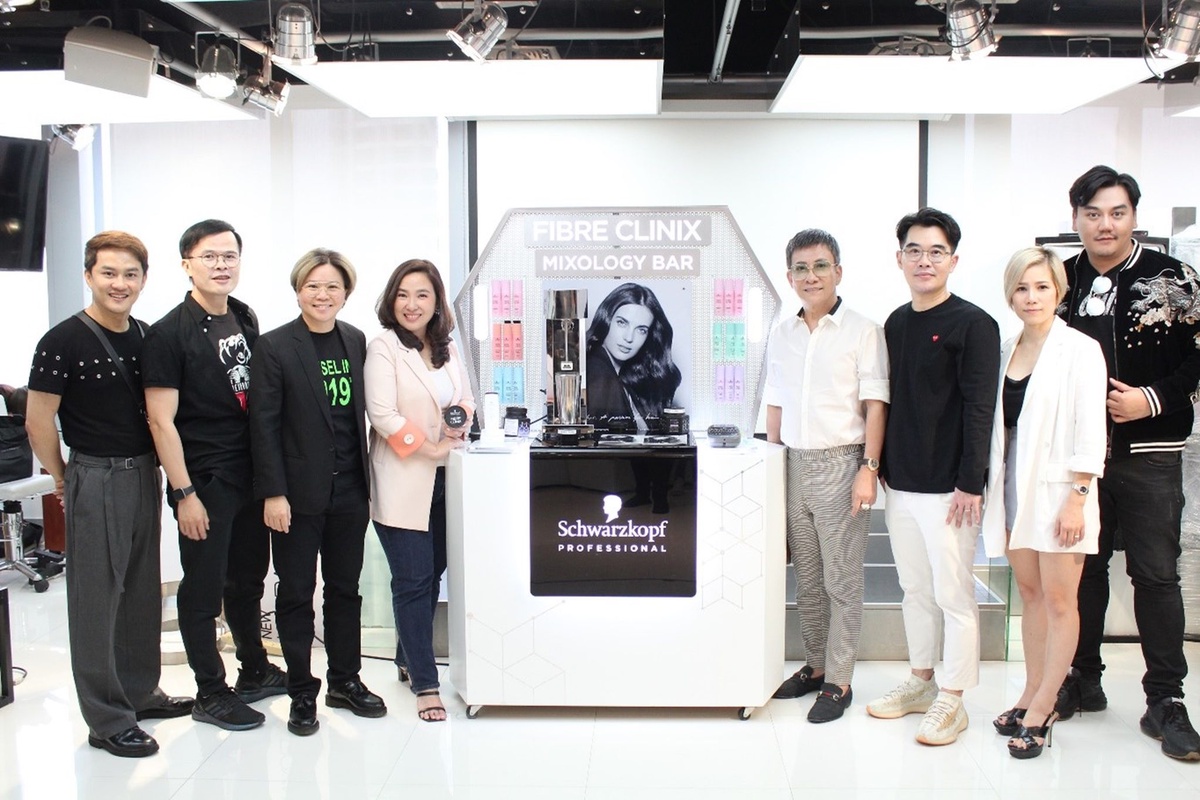 Schwarzkopf Professional launches Fibre Clinix Mixology Bar concept with six hair salon partners