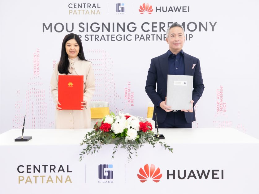 Huawei joins hands with GLAND to enable 'Smart City' in Thailand Shaping the future of real estate industry with world-class