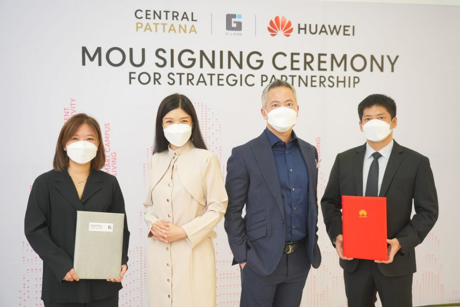 GLAND set to develop smart city and elevate Thailand's real estate sector to fully transition to digital signs deal with Huawei to develop Smart Digital Township Intelligent Connectivity with