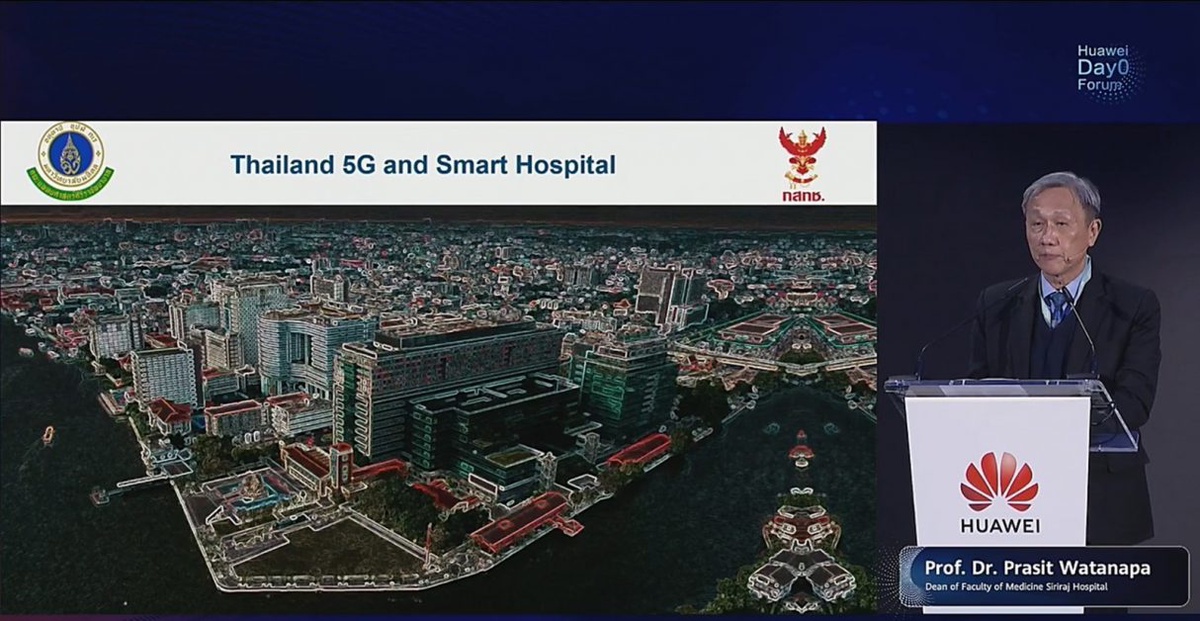 Siriraj shares a successful case of 'Thailand 5G Smart Hospital' on the Global Stage at MWC Barcelona