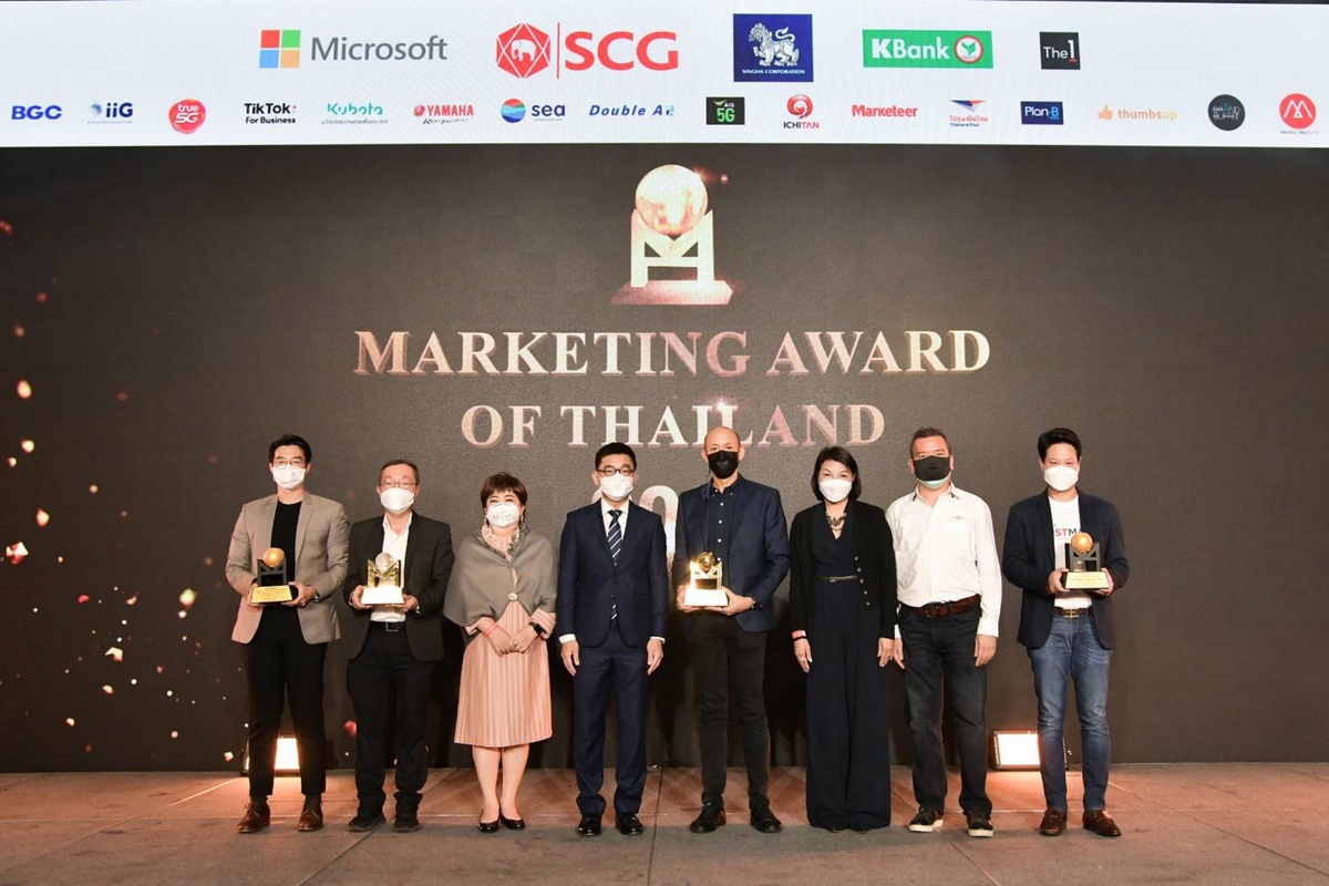 ไปรษณีย์ไทยคว้า Marketing Award of Thailand 3 รางวัล มากที่สุดในงานวันนักการตลาดแห่งประเทศไทย