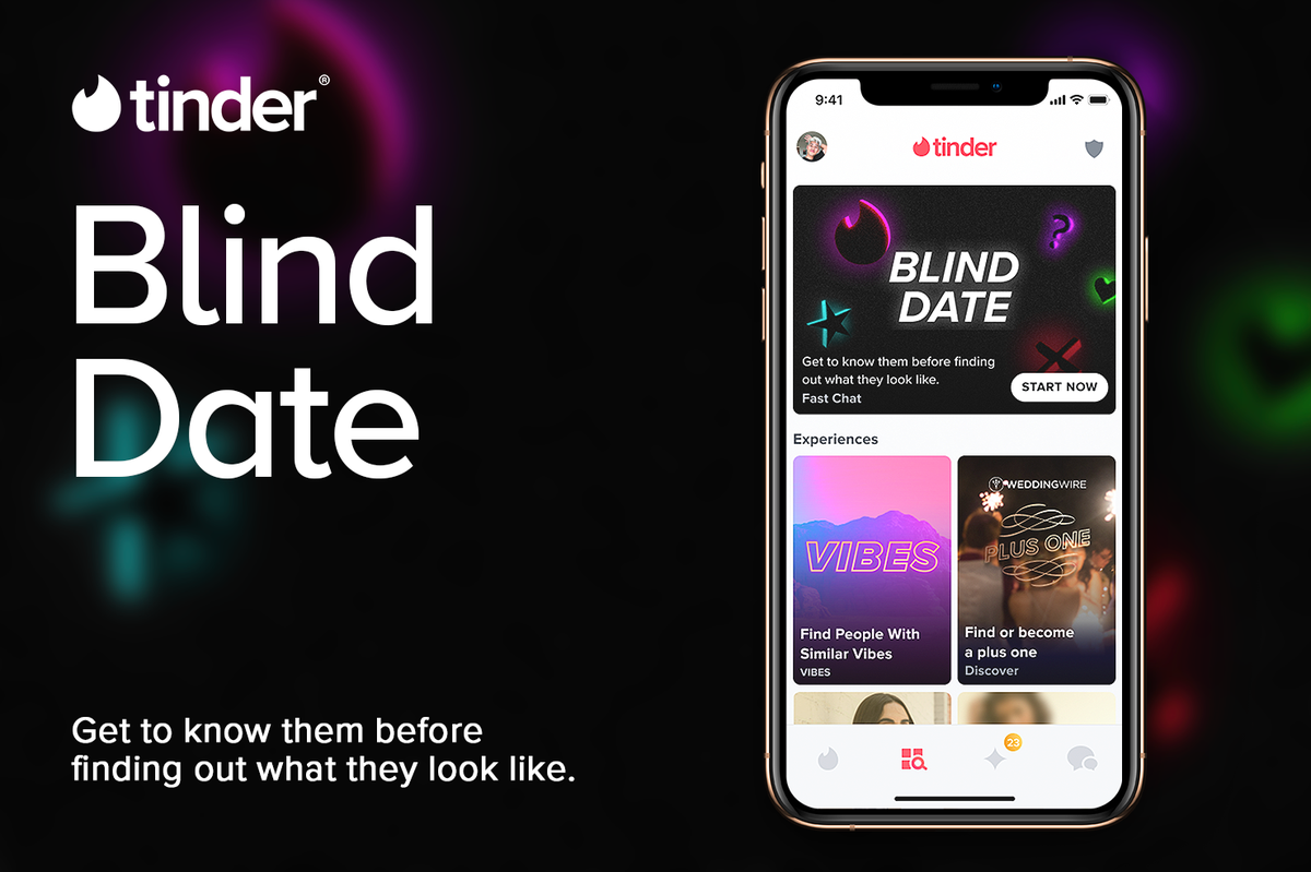 Tinder Brings Back The Blind Date With New In-App Experience