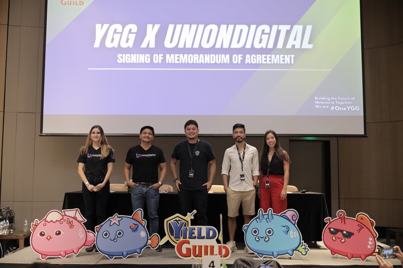 UnionDigital Bank partners with Yield Guild Games to Cater to the Philippines' Largest Play-to-Earn Community