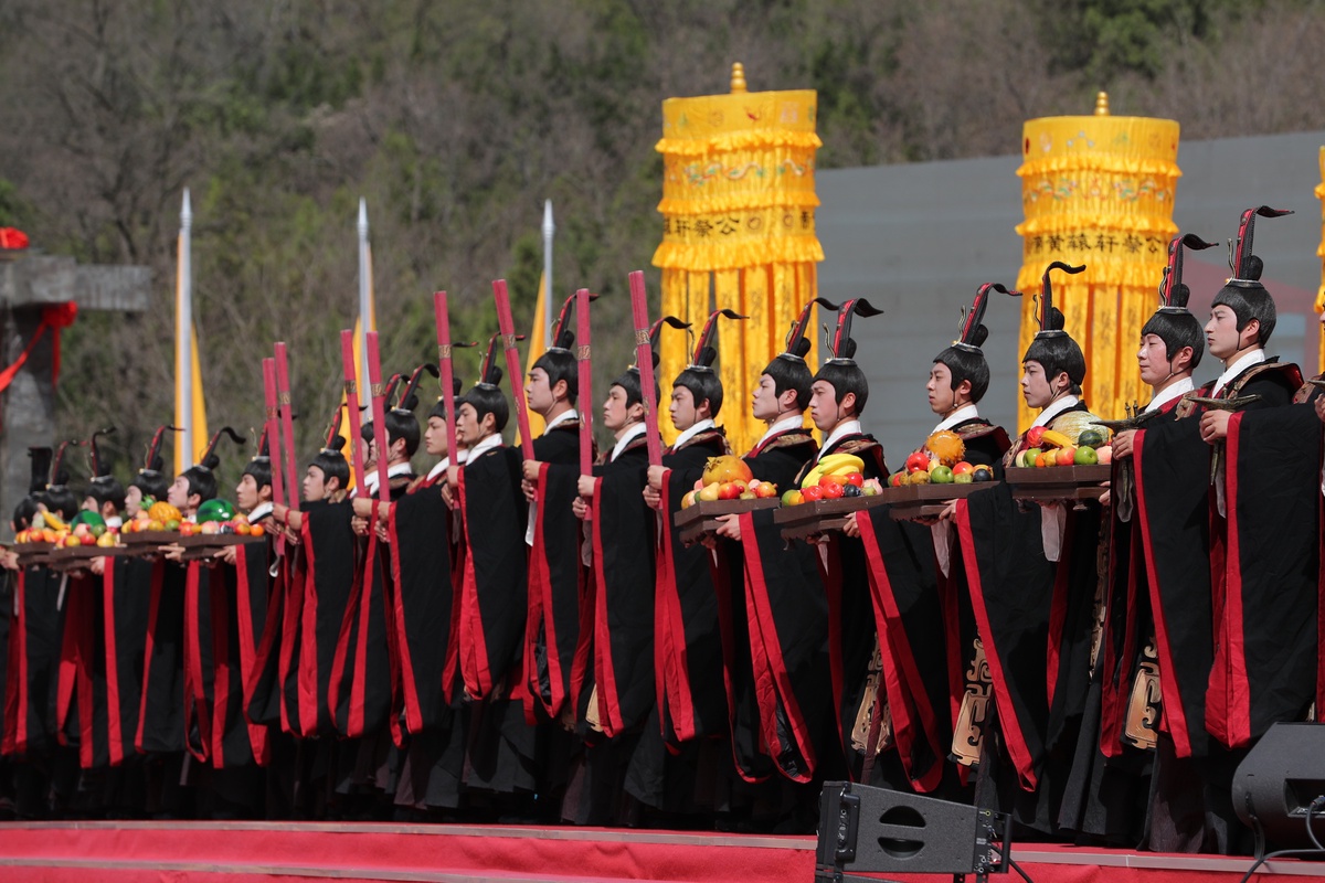 Renyin (2022) Qingming Festival Memorial Ceremony for the Yellow Emperor was held in Shaanxi