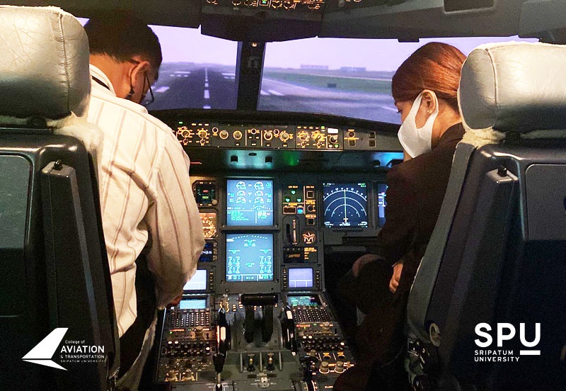 ว.การบินและคมนาคม ม.ศรีปทุม ร่วมหารือ Thai Flight Training สร้างหลักสูตรระยะสั้น Safety Management System