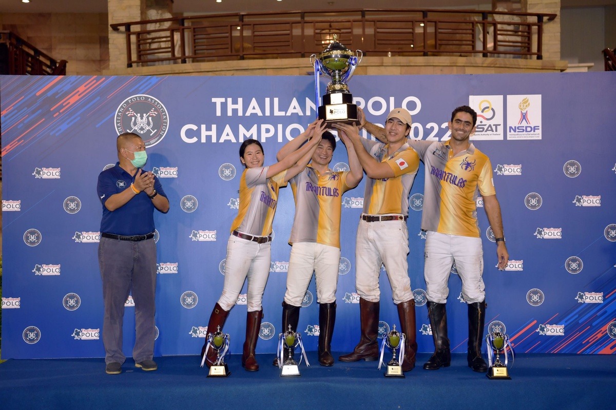 ทีม Tarantulas คว้าแชมป์การแข่งขันกีฬาขี่ม้าโปโล รายการ Thailand Polo Championship 2022