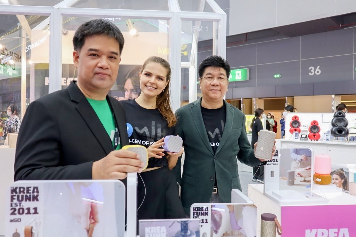KREAFUNK ยกทัพผลิตภัณฑ์ Gadget ออกบูธในงาน Thailand Mobile Expo 2022