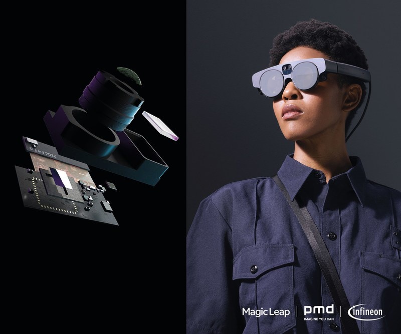 Infineon and pmdtechnologies develop 3D depth-sensing technology for Magic Leap 2 - enabling advanced cutting-edge industrial and medical