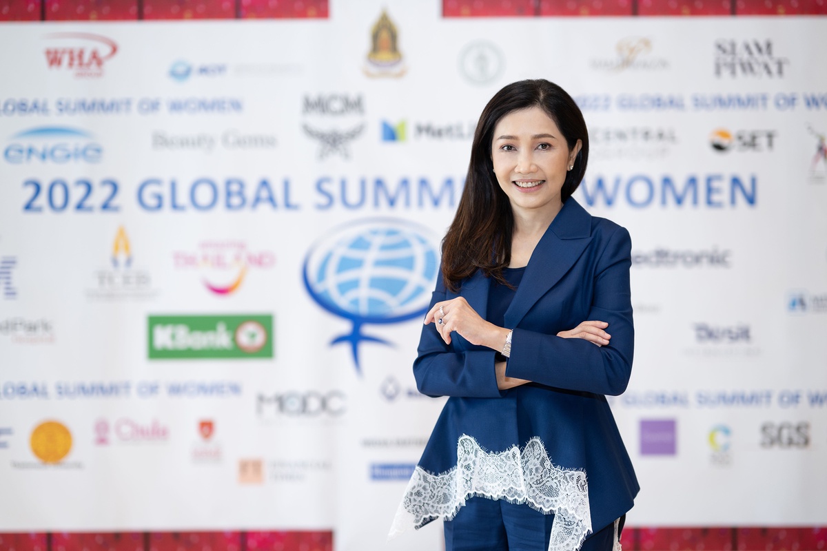 KBank CEO participates in a panel discussion at the Global Summit of Women 2022