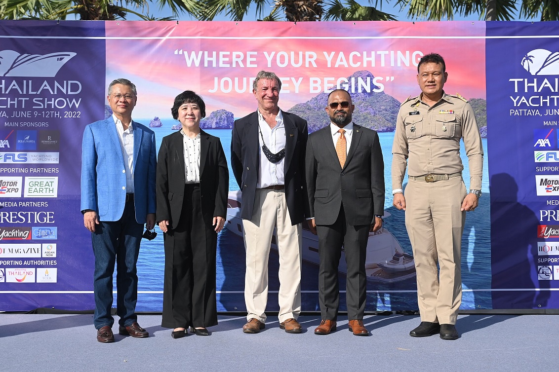 The 6th Thailand Yacht Show received strong Government and Diplomatic support