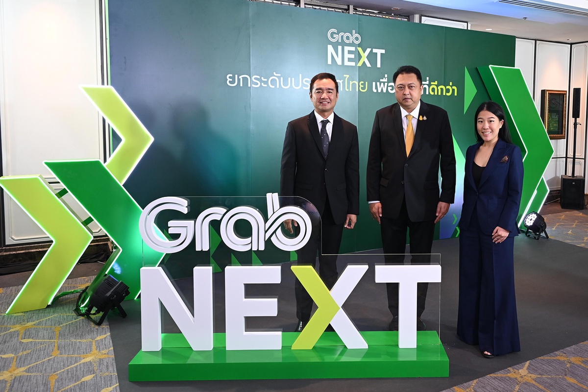 Grab Thailand hosts its first GrabNEXT conference Bringing thought leaders and tech experts to shape a sustainable digital