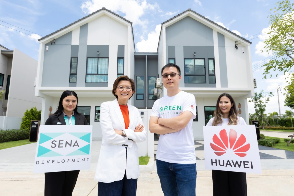 SENA joins forces with Huawei to build green community for long-term sust providing special promotion 'Free x3' campaign with 21 housing