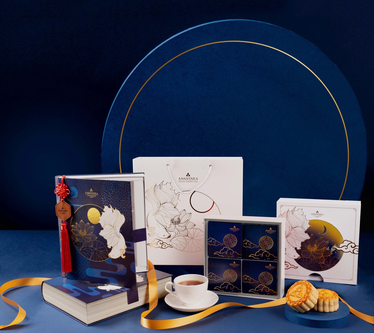 Anantara Siam Bangkok Unveils a Collection of Exquisite Mooncake Gift Sets Inspired by Tradition and Nature