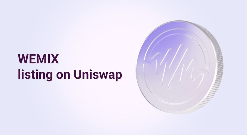 Wemade to Provide Liquidity on Uniswap, Establishing the Foundation for Global Expansion