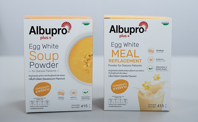 Albupro Plus Dietary Supplements Research from Chula for Kidney Patients and all Healthy People