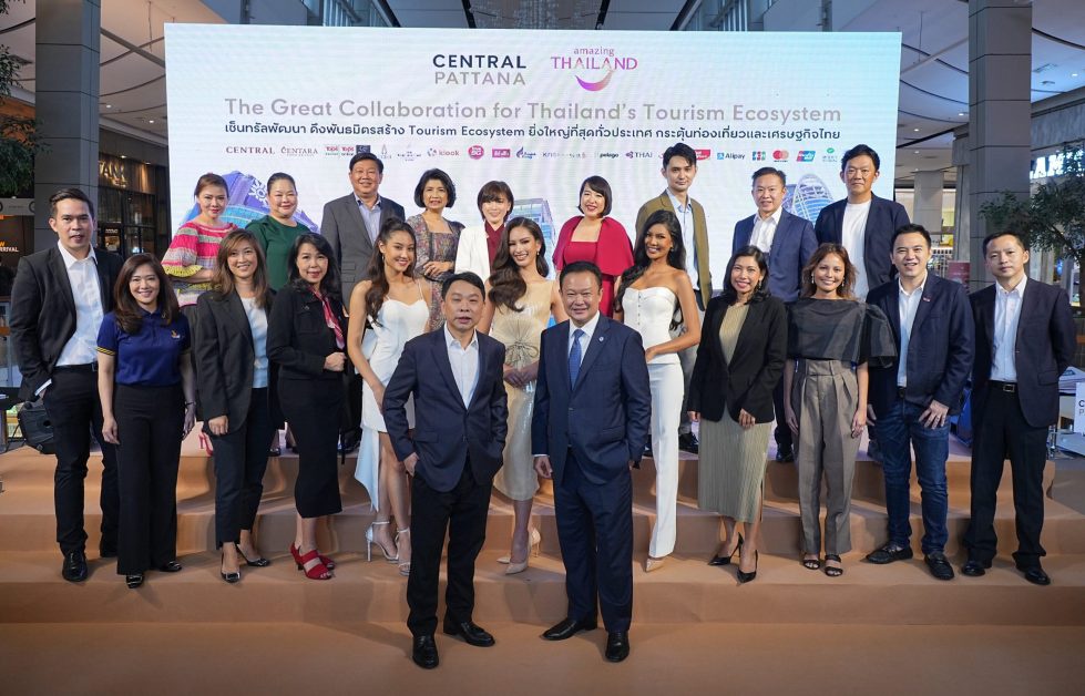 Central Pattana joins hands with TAT and leading partners to boost Thailand's tourism and economy through 'The Great Collaboration for Thailand's Tourism Ecosystem' campaign nationwide, aiming to