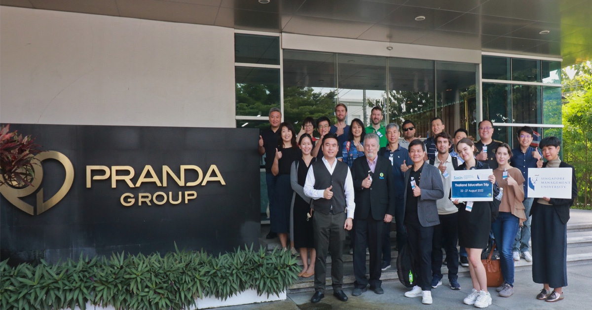 Pranda Jewelry organized an open house to welcome the study groups on corporate sustainability