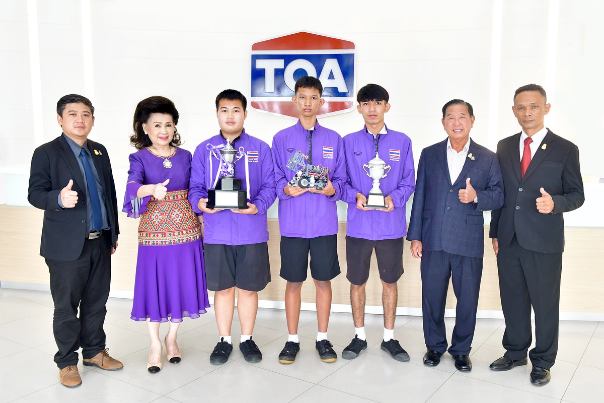 TOA หนุนเด็กไทย คว้าแชมป์หุ่นยนต์กู้ภัยระดับโลก World RoboCup 2022