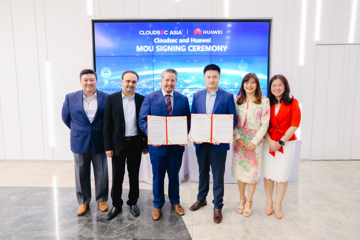 Cloudsec Asia joins Huawei Thailand to Develop Cloud Security Technologies and Build Cloud Security Digital Talents to Support the Next Era of Industrial
