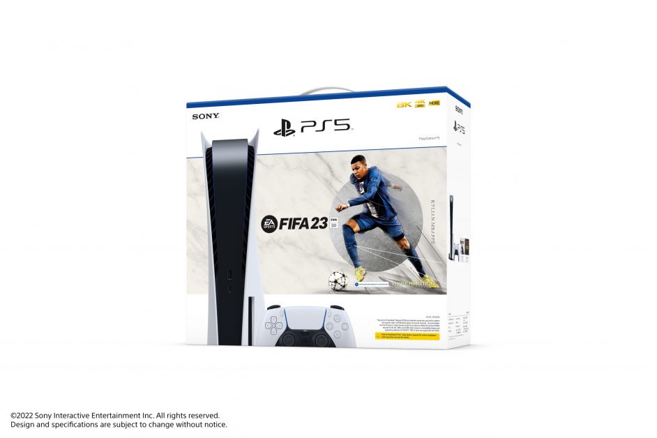 Sony PlayStation ประกาศวางจำหน่ายชุดเครื่องเกมบันเดิล PlayStation(R)5 EA SPORTS(TM) FIFA 23 ราคา 20,790 บาท ในวันที่ 30 กันยายน