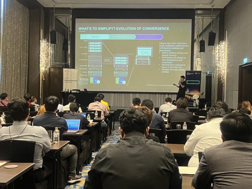 VST ECS (Thailand) together with HPE held a seminar on Beyond your imagination with HPE