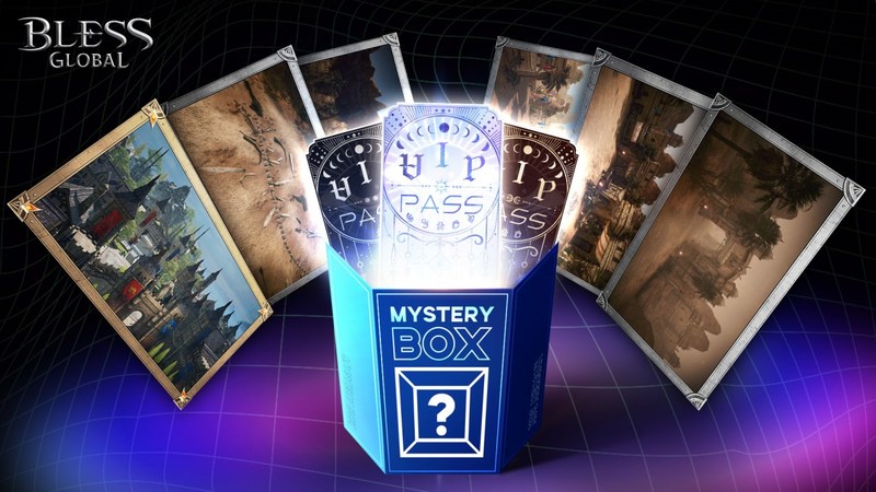 AAA GameFi MMORPG Bless Global's very first batch of Mystery Box, Whispering Barren soon will be on sale!