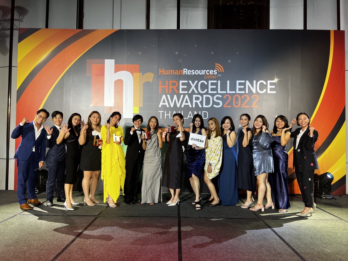 DI Thailand made history by taking home 4 awards at the Thailand HR Excellence Awards 2022