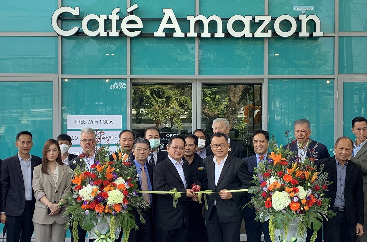 PLANET จับมือ OR ยกระดับ Cafe Amazon เปิดสาขาต้นแบบ สุดล้ำด้านเทคโนโลยี รองรับไลฟ์สไตล์ใหม่ยุคดิจิทัลเล็งขยายสาขาเพิ่มในอนาคต