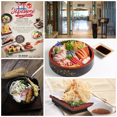 28-30 November 2022 The Japanese Buffet Food Festival at The Orchard Restaurant, Classic Kameo Hotel,
