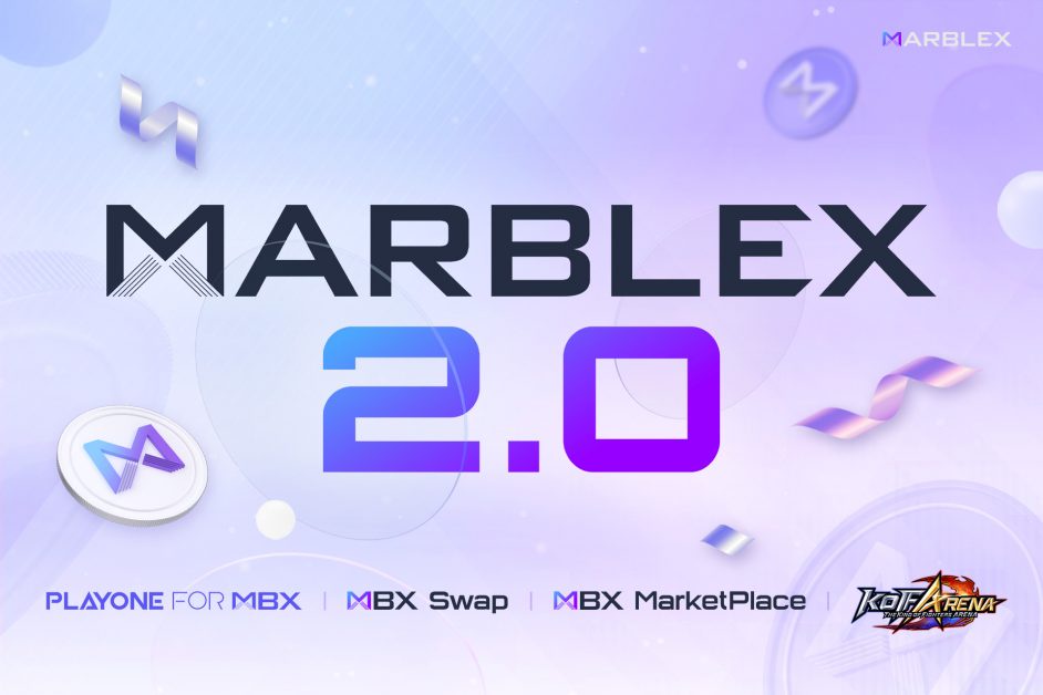 MARBLEX เปิดให้บริการระบบนิเวศ MBX 2.0 พร้อมให้ผู้ใช้งานได้สัมผัส NFT Launchpad (Playone for MBX), SWAP Service, และ NFT MarketPlace แล้ววันนี้