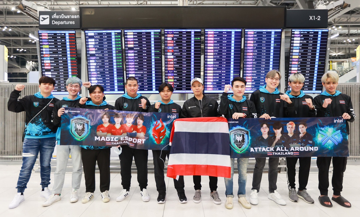 เอเซอร์ ส่ง 2 ทีมตัวแทนจากประเทศไทย Magic Esport และ Attack All Around ร่วมแข่งขันชิงชนะเลิศ Asia Pacific Predator League 2022 โตเกียว