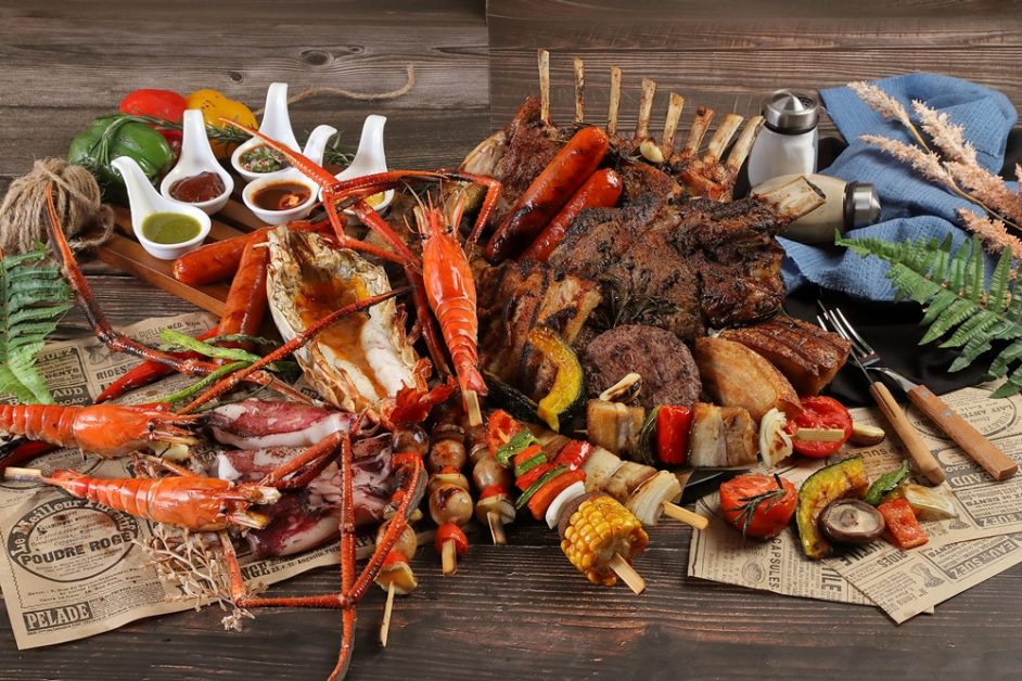 IMPACT Lakefront proudly presents delicacies for BBQ lovers including Camping Set (1,499 baht/person) and a la carte menu items with price ranging from 99 - 4,999