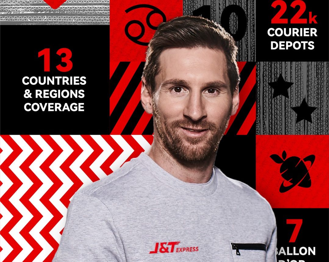 JT Express เปิดตัว 'Lionel Messi' ขึ้นแท่น Global Brand Ambassador