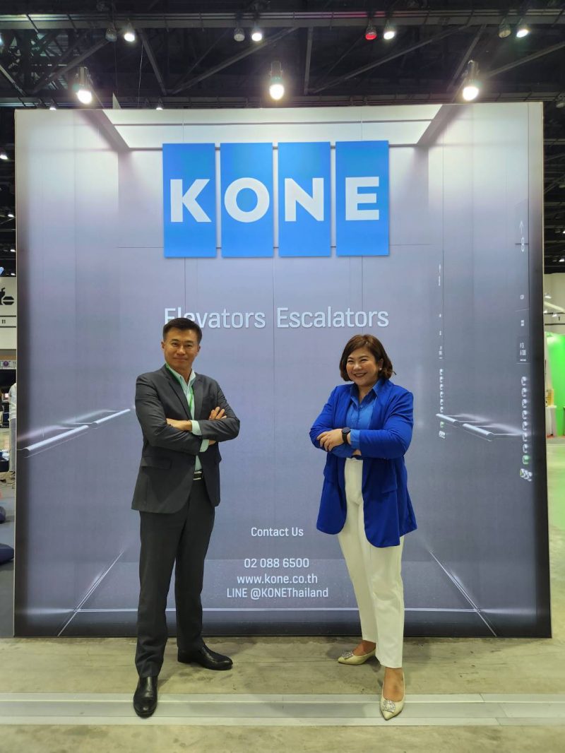 โคเน่ ชู KONE DX Class ลิฟต์แห่งอนาคต ตอบโจทย์ลงทุนเมือง-อาคารอัจฉริยะไทย พร้อมโชว์นวัตกรรมสุดล้ำ ในงาน Thailand Smart City Expo