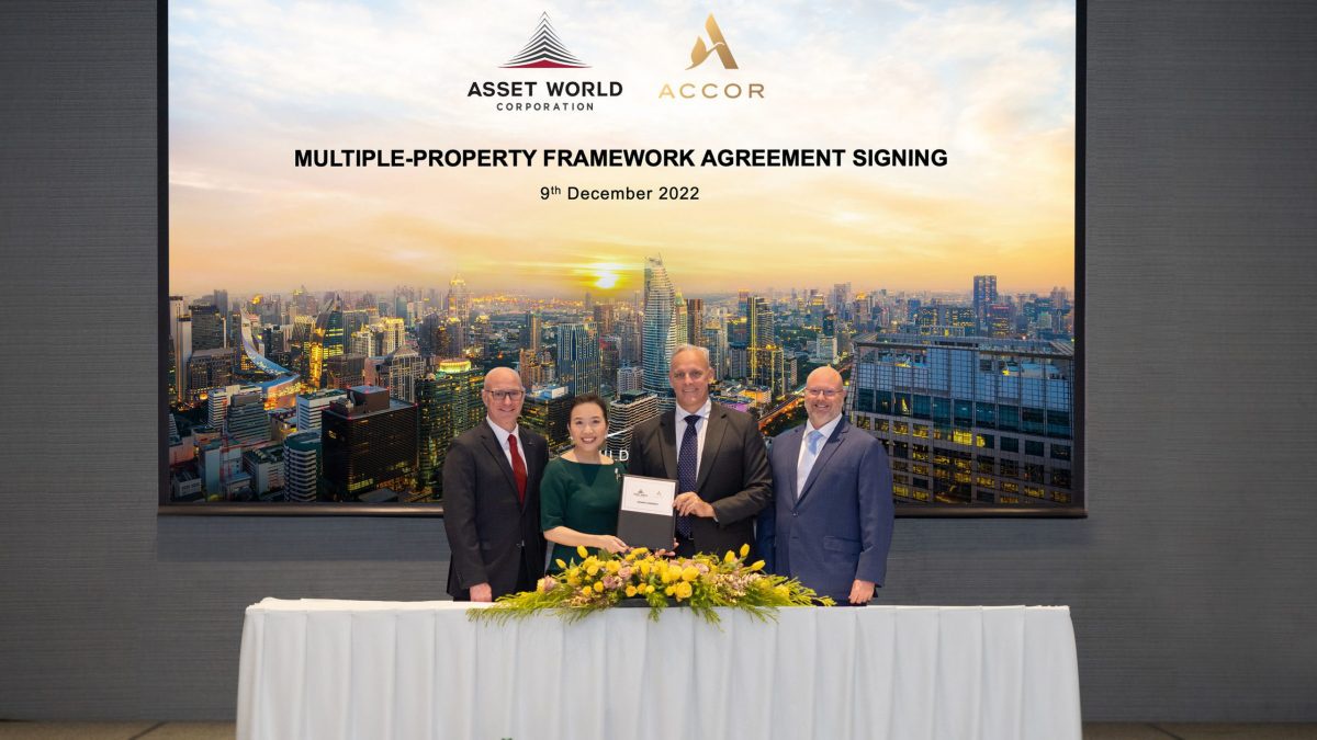 AWC and Accor sign the first strategic multiple-property framework agreement to develop hotels with more than 1,000 room