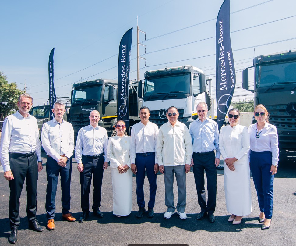 Daimler Commercial Vehicle (Thailand) Joins Auspicious Day for a Foundation Ceremony of New Mercedes-Benz Special Trucks Service Center and Bodybuilder in