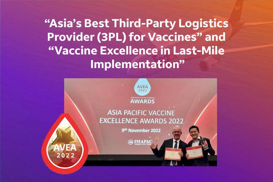 FedEx Express Receives Double Recognition for Healthcare Logistics Excellence at the Asia Pacific Vaccine Excellence Awards