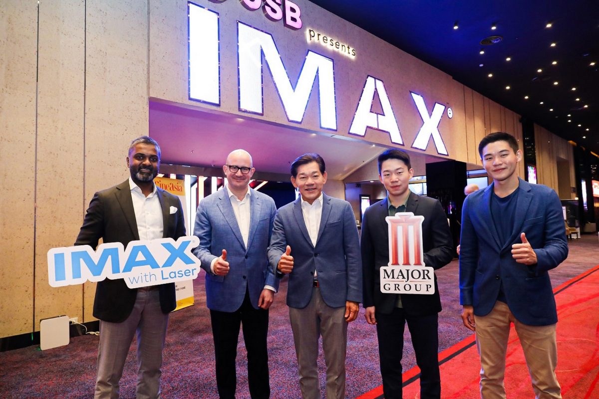 เมเจอร์ ซีนีเพล็กซ์ กรุ้ป ไม่หยุดพัฒนาโรงหนัง นำเข้านวัตกรรมการดูหนังที่แตกต่าง กับระบบฉาย IMAX with Laser ที่คมชัดที่สุด