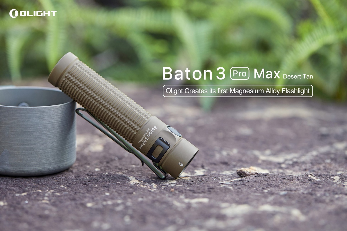 Olight takes the lead by creating a magnesium alloy flashlight