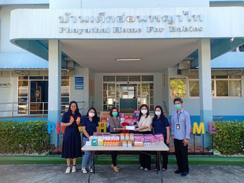 กลุ่มบริษัทยูนิไทย และซียูอีแอล บริจาคเครื่องอุปโภค-บริโภค พร้อมเงินสนับสนุนโครงการปันน้ำใจให้สถานสงเคราะห์เด็กอ่อนพญาไท