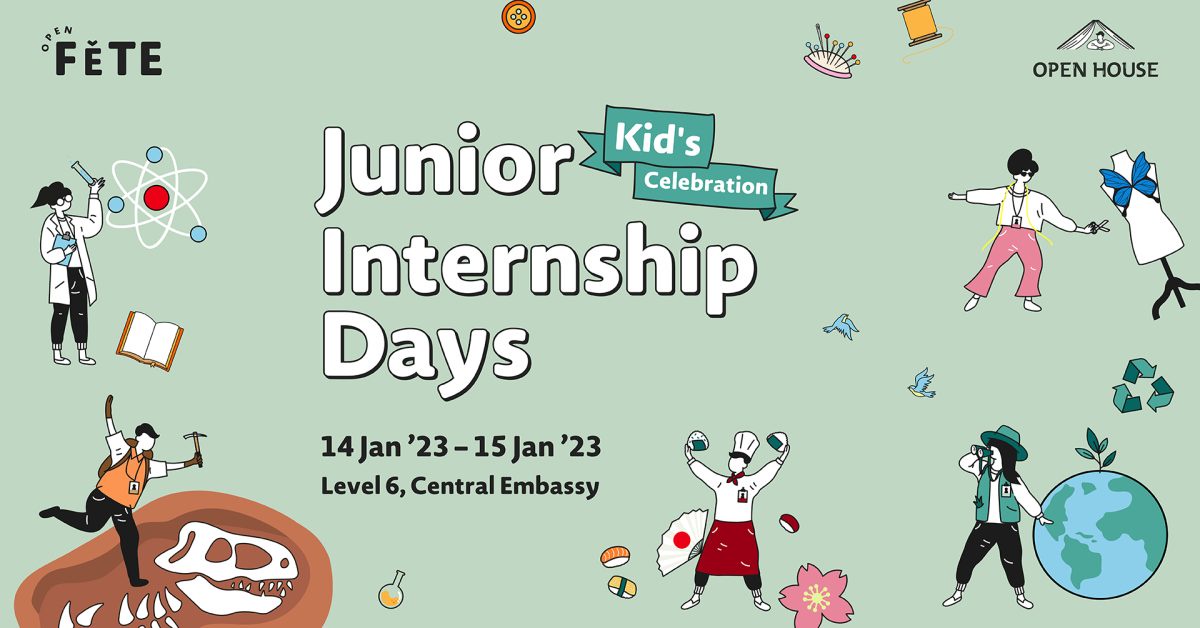 OPEN HOUSE - the Joy of Discovery for Kids to hunt their big dreams through fun career simulation activities