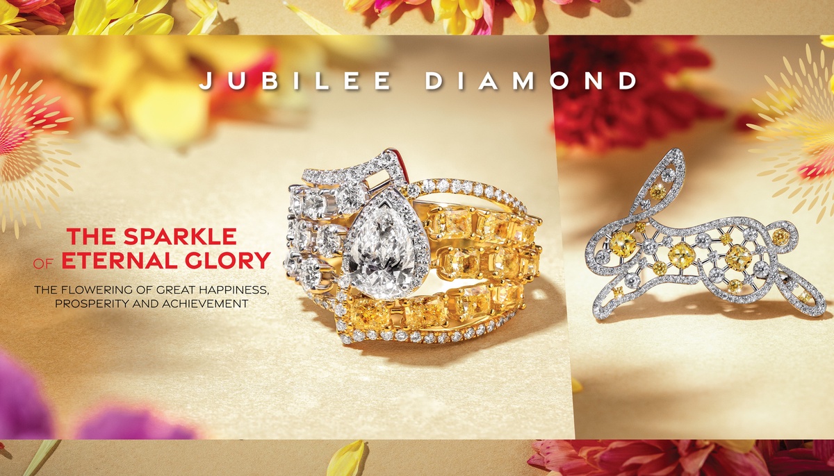 Jubilee Diamond คอลเลกชัน THE SPARKLE OF ETERNAL GLORY สุนทรียศิลป์แห่งไฮจิวเวลลี่ ต้อนรับตรุษจีนปีกระต่ายทอง เสริมความมงคล มั่งคั่ง