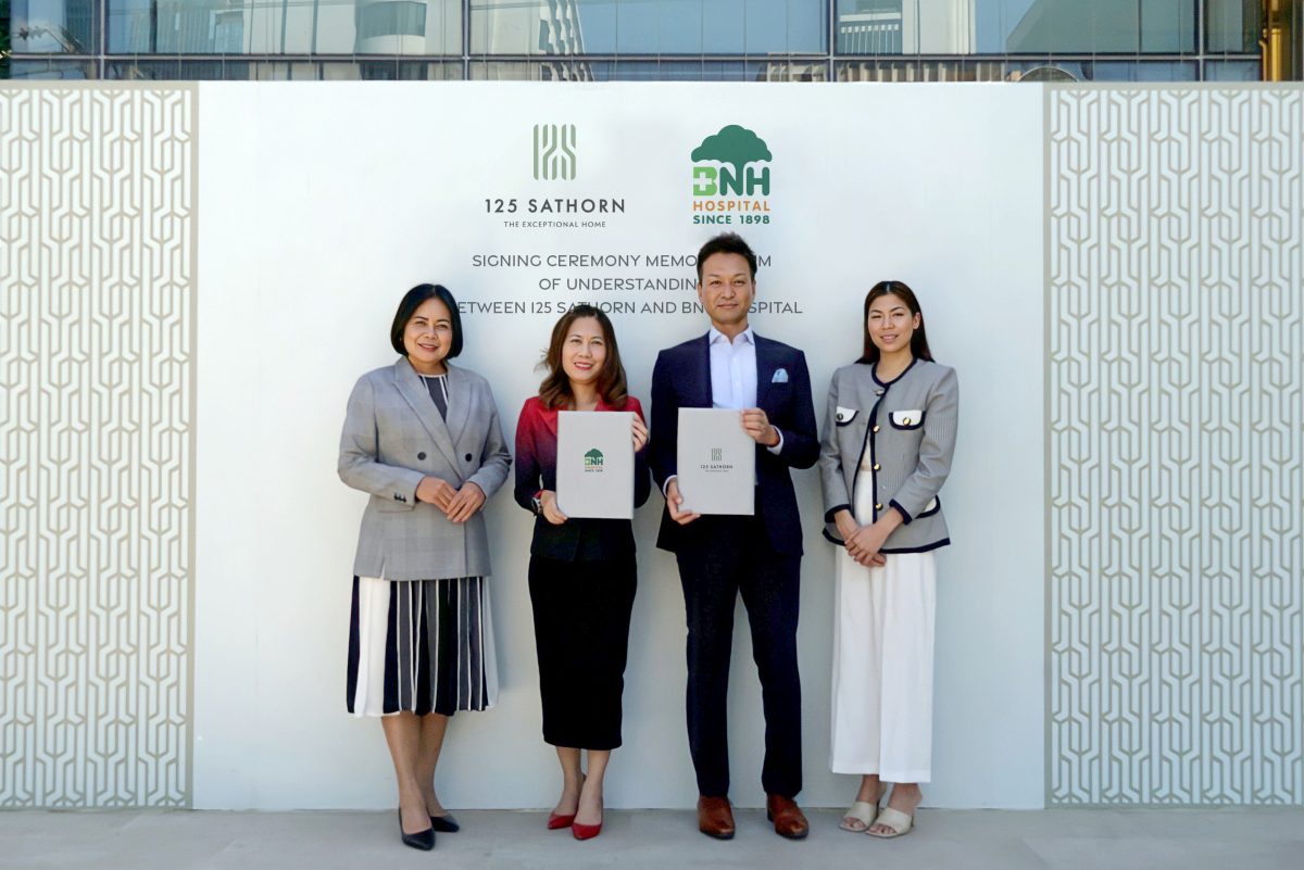 PMT Property and BNH to Provide Healthcare Services for 125 Sathorn Residents