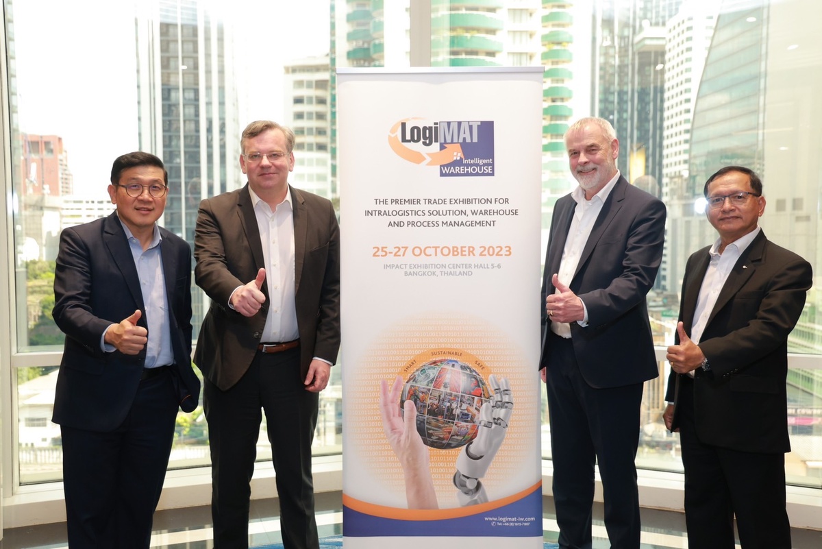 ต่อยอดความสำเร็จงานแสดงสินค้าอินทราโลจิสติกส์ในประเทศไทย พบกับงาน LogiMAT | Intelligent Warehouse 2023 ปักหมุดขยายพื้นที่ 2