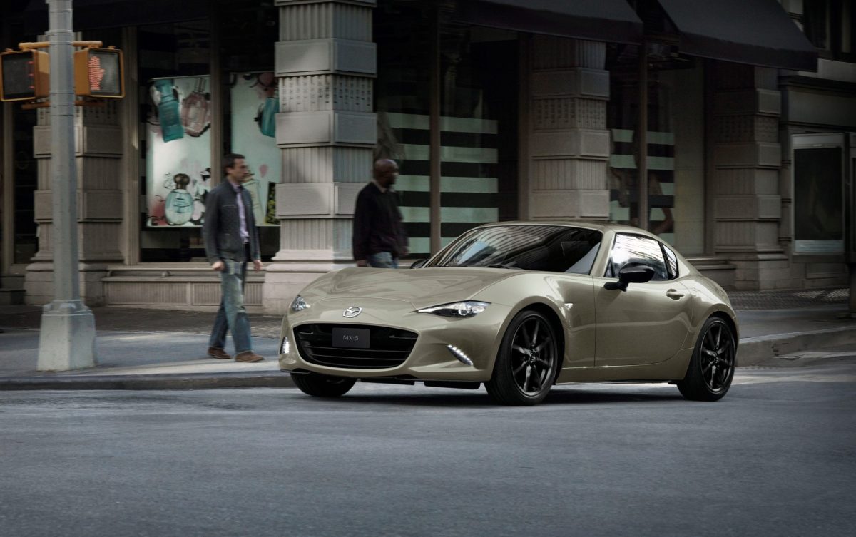 Mazda updates NEW MAZDA MX-5 to uplift its sporty premium appearance with new Zircon Sand color, now available for pre-booking at Mazda showroom