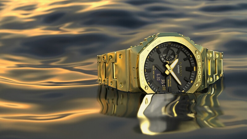 Casio to Release Full-Metal G-SHOCK in Gleaming Yellow-Gold Hue