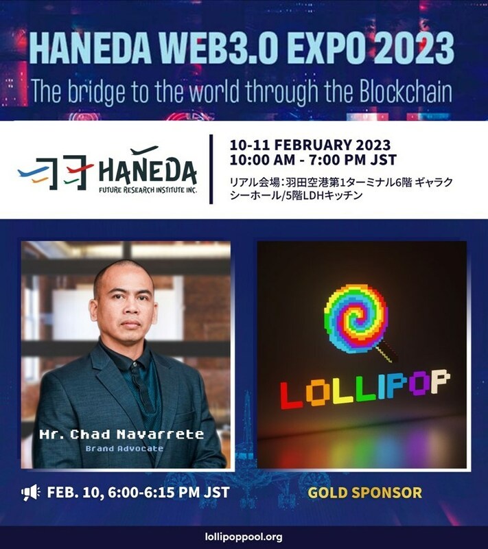 Project LOLLIPOP at the HANEDA WEB 3.0 EXPO 2023