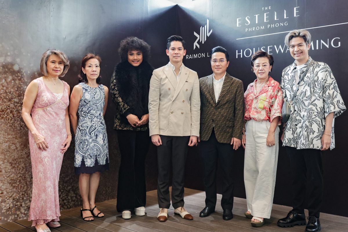 Raimon Land hosts 'The Estelle Phrom Phong Housewarming Party' Bringing happiness and joy to its esteemed
